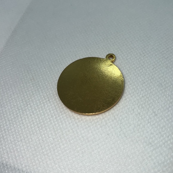 VINTAGE TECHNOLOGY TV PRODUCTION PENDANT CHARM GOLD TONE - Picture 4 of 8